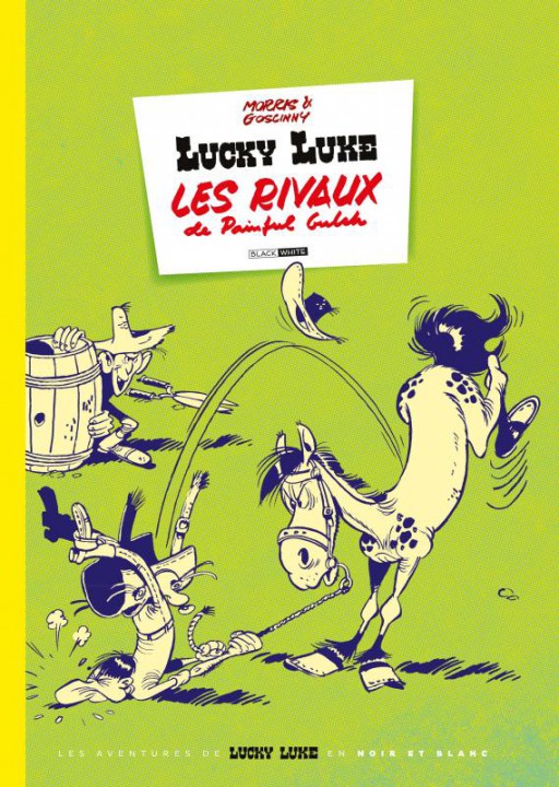 Lucky Luke tome 1 les Rivaux de Painful Gulch / Black White
