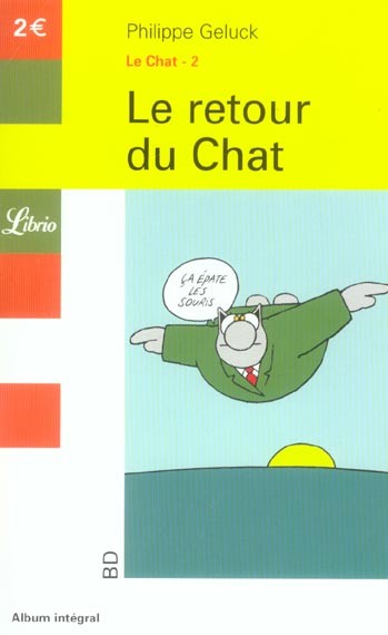 Le Chat - tome 2 : Le retour du chat / Librio / Geluck Philippe ...