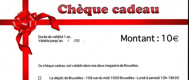 Chèque Cadeau de 1000 euros