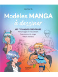 Modèles manga à dessiner : personnages en mouvement, expressions du visage, détails réalistes