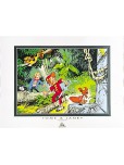 Affiche, Spirou et Fantasio : Jungle 60 x 80 cm